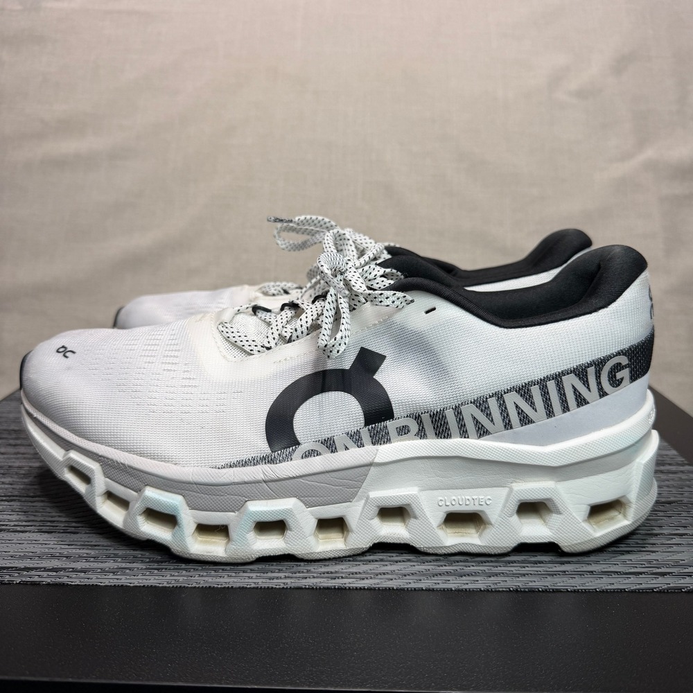 On Cloudmonster 2 Running Shoes - Mens 9 - White 3ME10120664